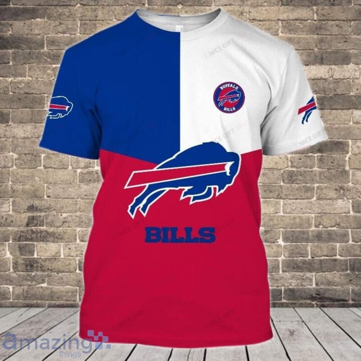 NFL Buffalo Bills 3D T-shirt Nicegift 3TS-P8W7