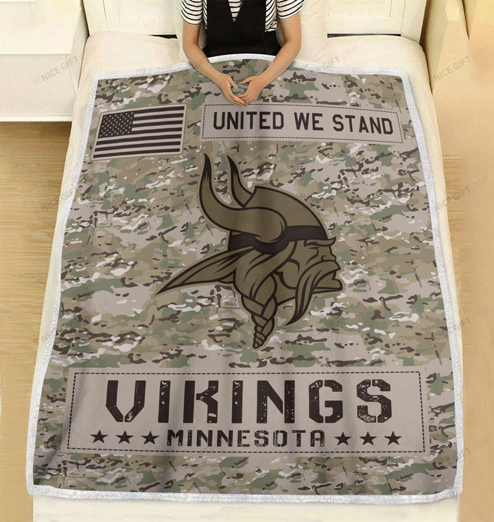 NFL Minnesota Vikings Fleece Blanket & Quilt Nicegift BLQ-A6I1