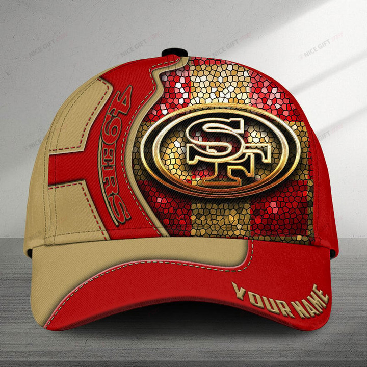 NFL San Francisco 49ers (Your Name) 3D Cap Nicegift 3DC-D1Y9