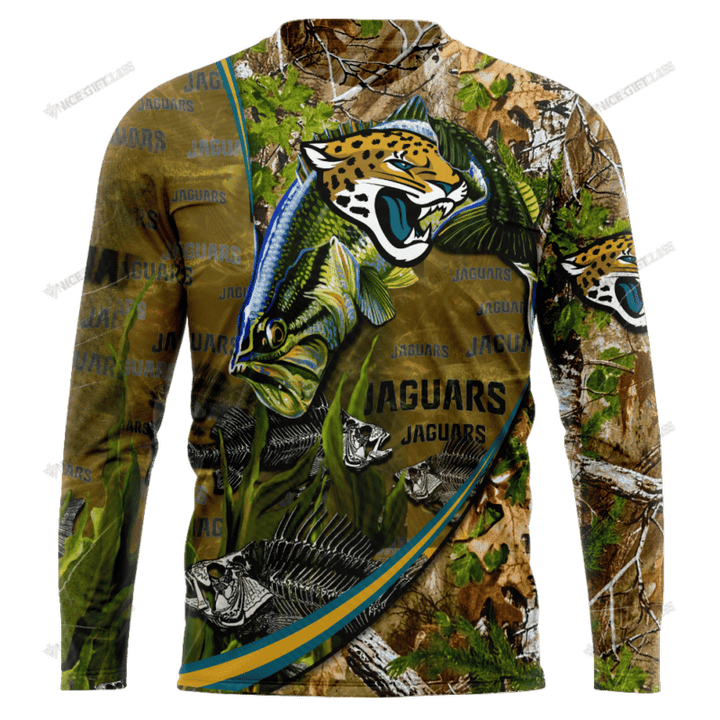 NFL Jacksonville Jaguars (Your Name & Number) Crewneck Sweatshirt Nicegift 3CS-I6F5
