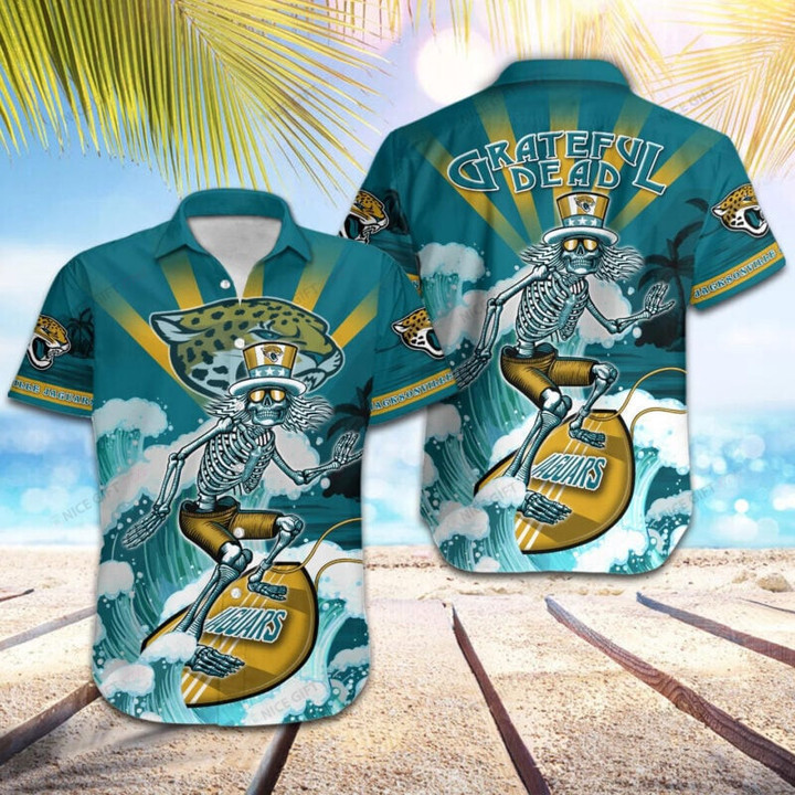 NFL Jacksonville Jaguars Hawaii 3D Shirt Nicegift 3HS-E7G1