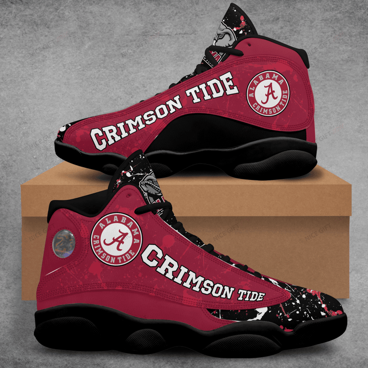 NCAA Alabama Crimson Tide Air Jordan 13 Shoes Nicegift AJD-P0W8