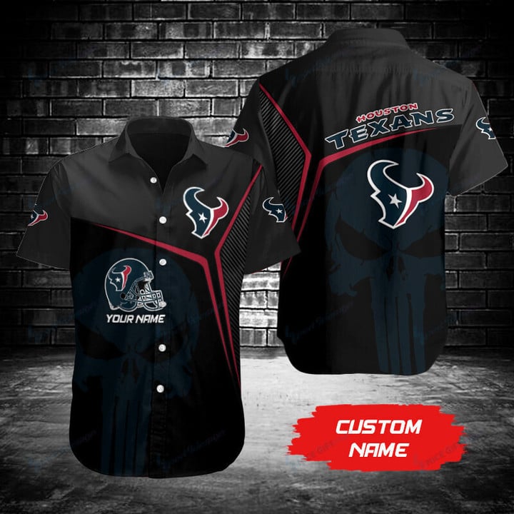NFL Houston Texans (Your Name) Hawaii 3D Shirt Nicegift 3HS-J6W6