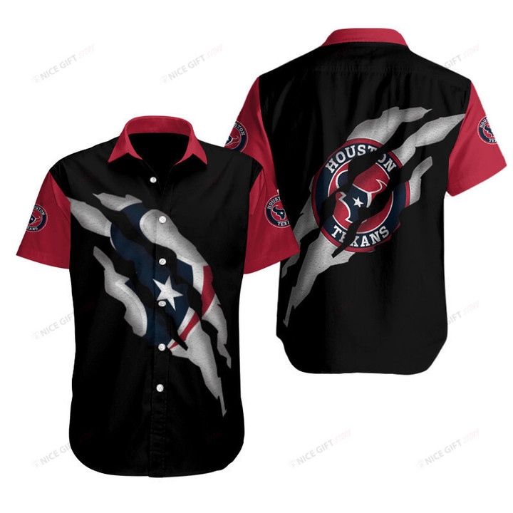 NFL Houston Texans Hawaii 3D Shirt Nicegift 3HS-Z2R8
