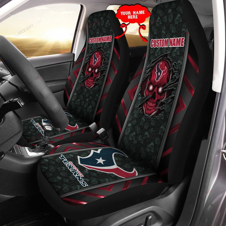 NFL Houston Texans (Your Name) Car Seat Cover Nicegift CSC-L8A9