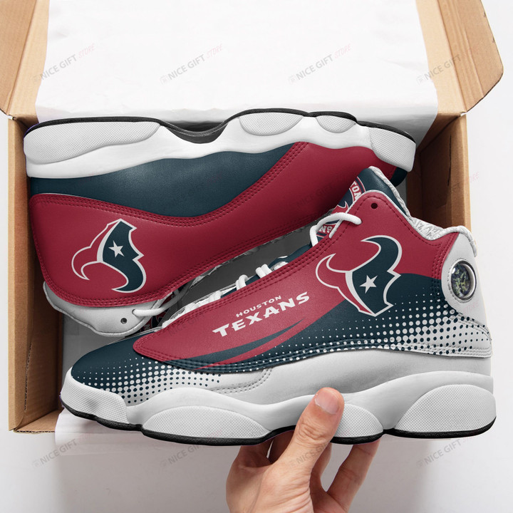 NFL Houston Texans Air Jordan 13 Shoes Nicegift AJD-D8T4