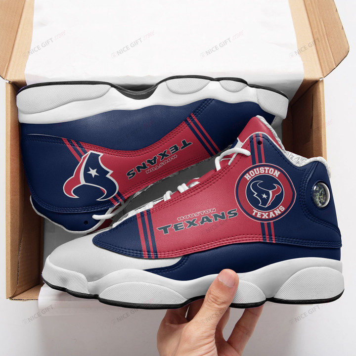 NFL Houston Texans Air Jordan 13 Shoes Nicegift AJD-B2D6