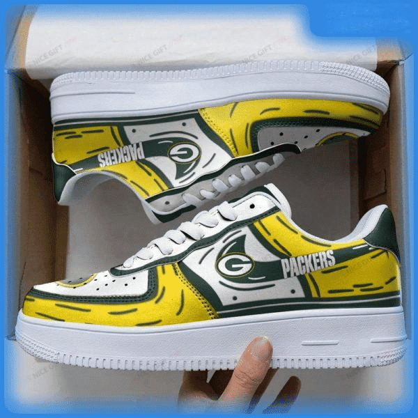 NFL Green Bay Packers Air Force Shoes Nicegift AFS-Y2P7
