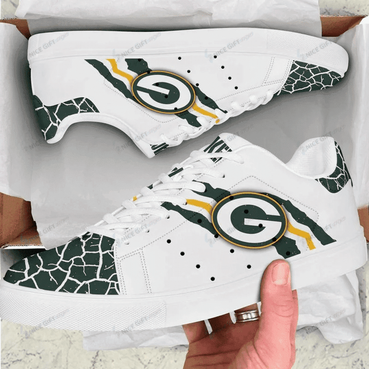 NFL Green Bay Packers Stan Smith Shoes Nicegift SKS-U4V4