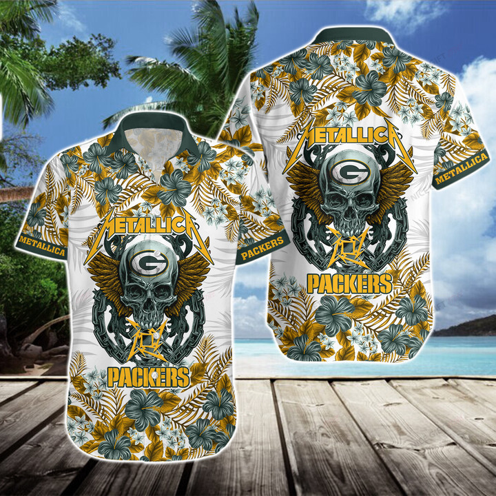NFL Green Bay Packers Hawaii 3D Shirt Nicegift 3HS-I6D0
