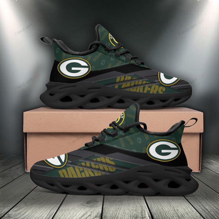 NFL Green Bay Packers Max Soul Shoes Nicegift MSS-F9W2