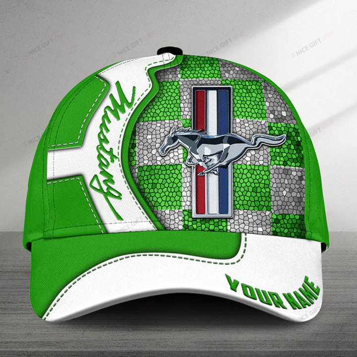Ford Mustang (Your Name) Classic Cap Nicegift 3DC-R8A3