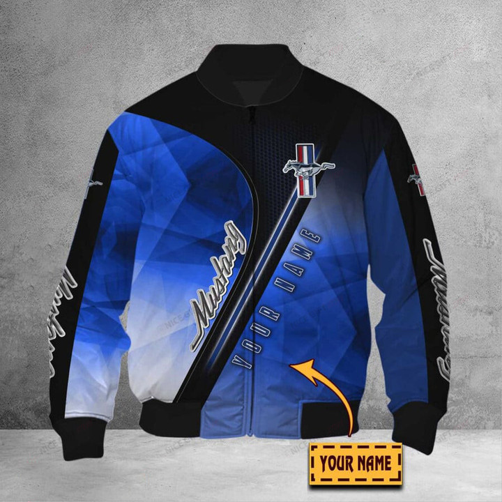 Ford Mustang (Your Name) Bomber Jacket Nicegift 3BB-R7G3