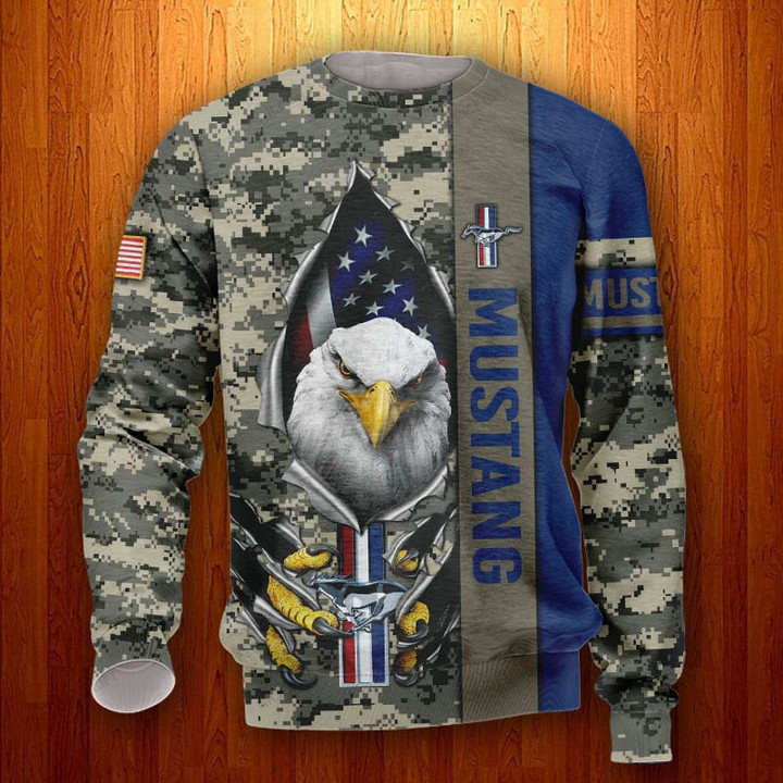 Ford Mustang Crewneck Sweatshirt Nicegift 3CS-X3F2