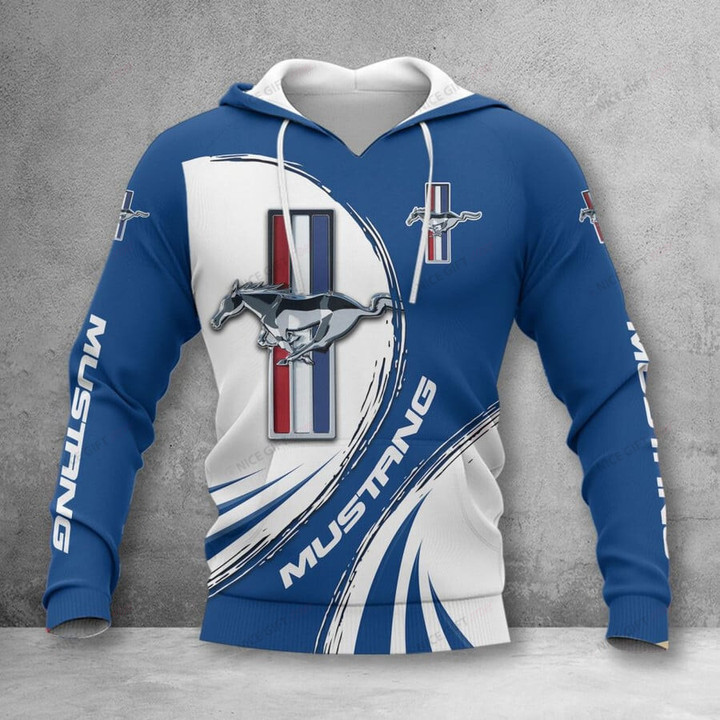 Ford Mustang Hoodie 3D Nicegift 3HO-K4N7