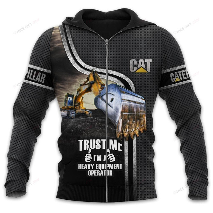 CAT Zip Hoodie 3D Nicegift 3ZH-G8D5
