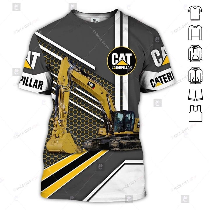 CAT 3D T-shirt Nicegift 3TS-U6U8
