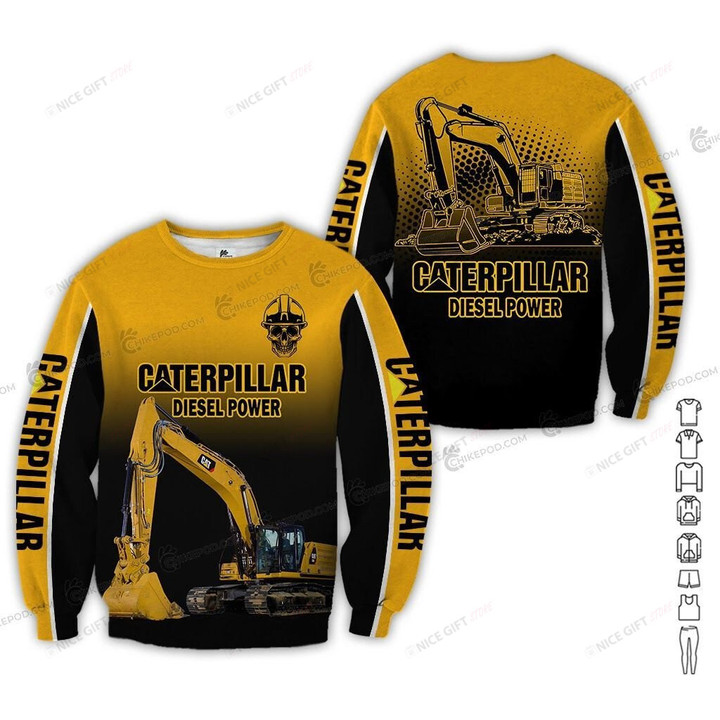 CAT Crewneck Sweatshirt Nicegift 3CS-H8I6