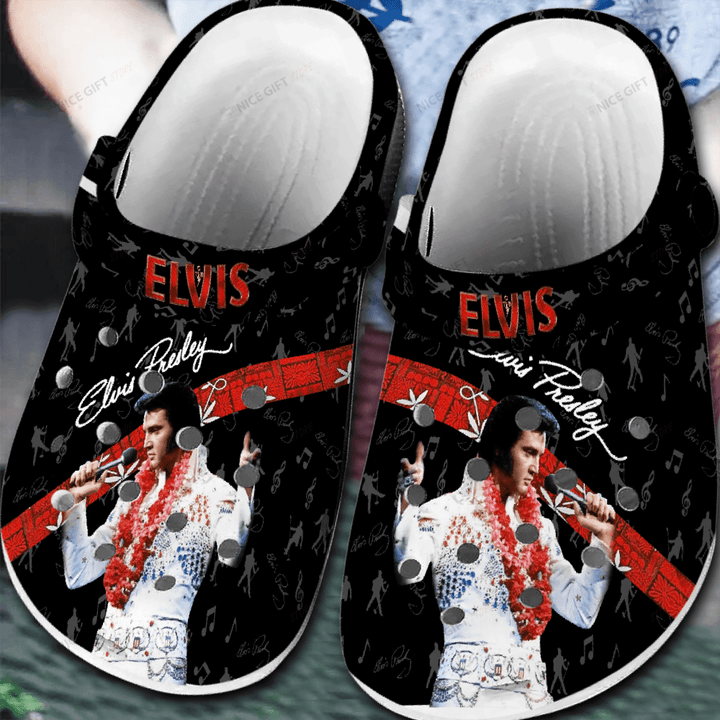 Elvis Presley Clogs Shoes Nicegift CRS-P1H5