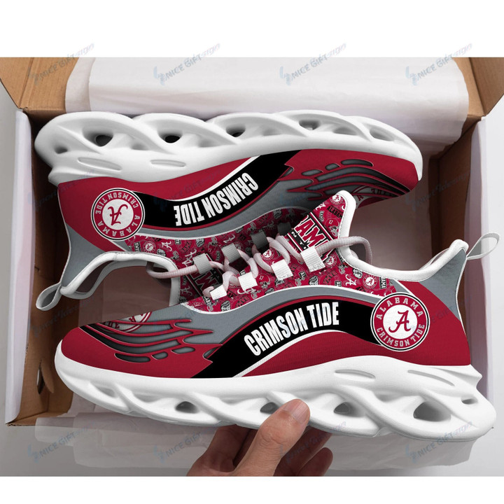 NCAA Alabama Crimson Tide Max Soul Shoes Nicegift MSS-C4I3