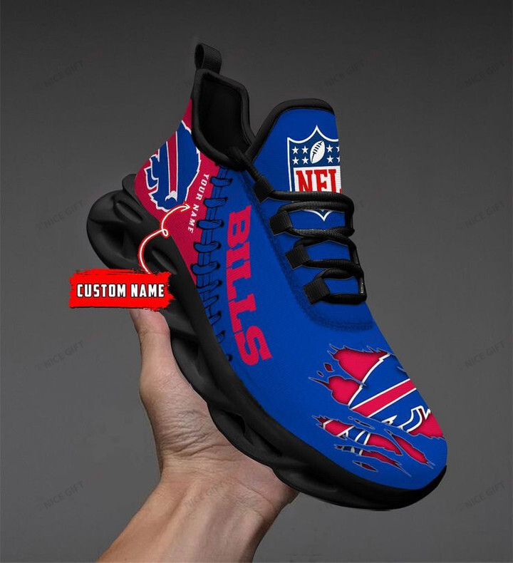 NFL Buffalo Bills (Your Name) Max Soul Shoes Nicegift MSS-M6Y2