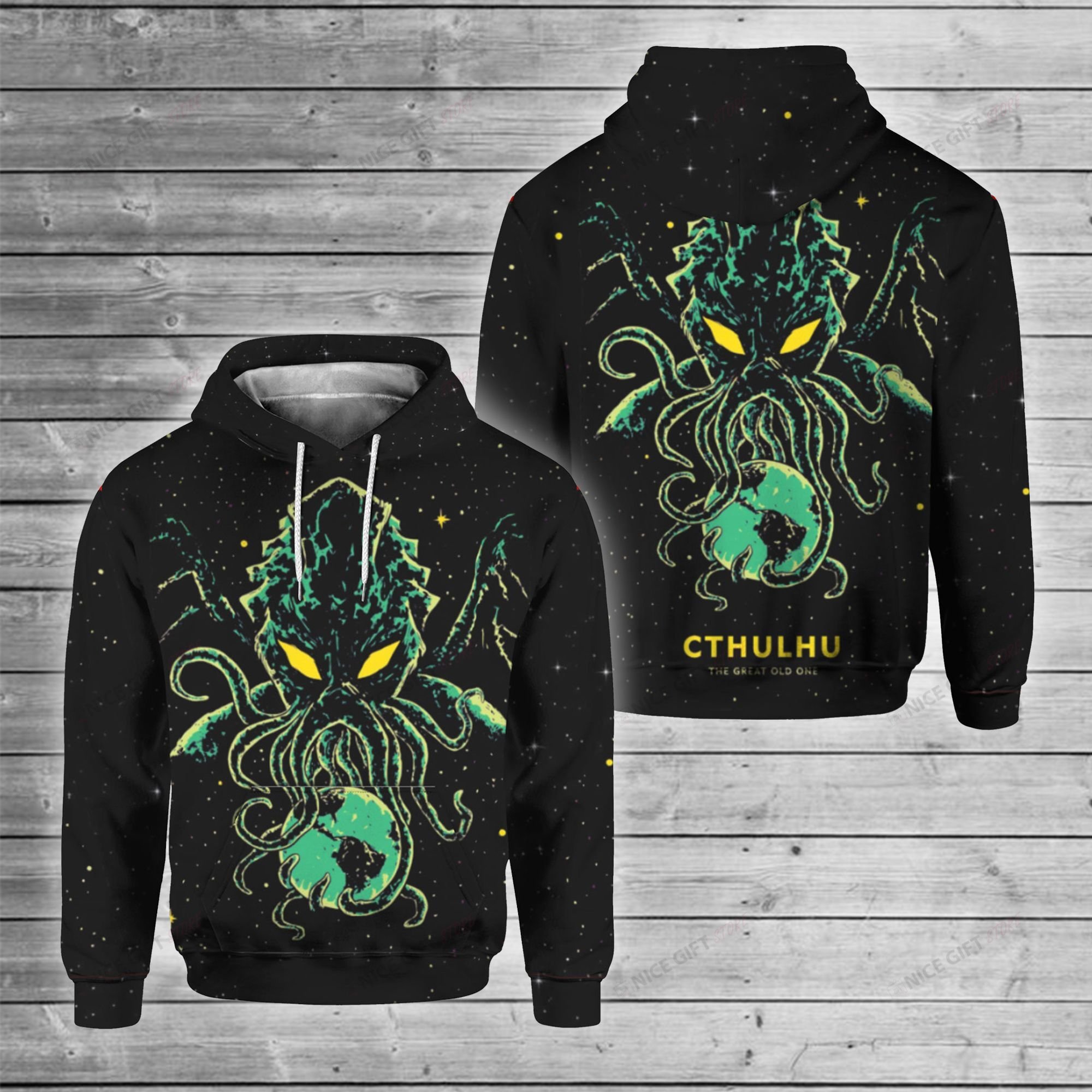 Cthulhu The Great Old One Hoodie 3D 3HO-K8A5
