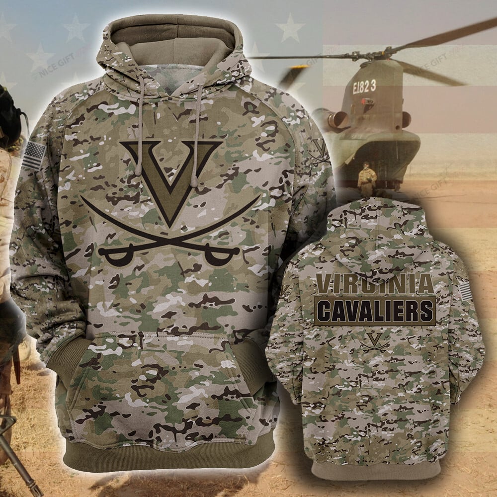 Virginia Cavaliers Camouflage Hoodie 