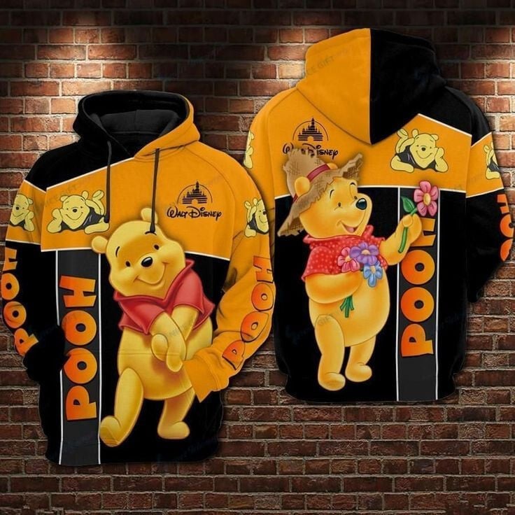 Winnie The Pooh Hoodie 3D 3HO-O8Y6
