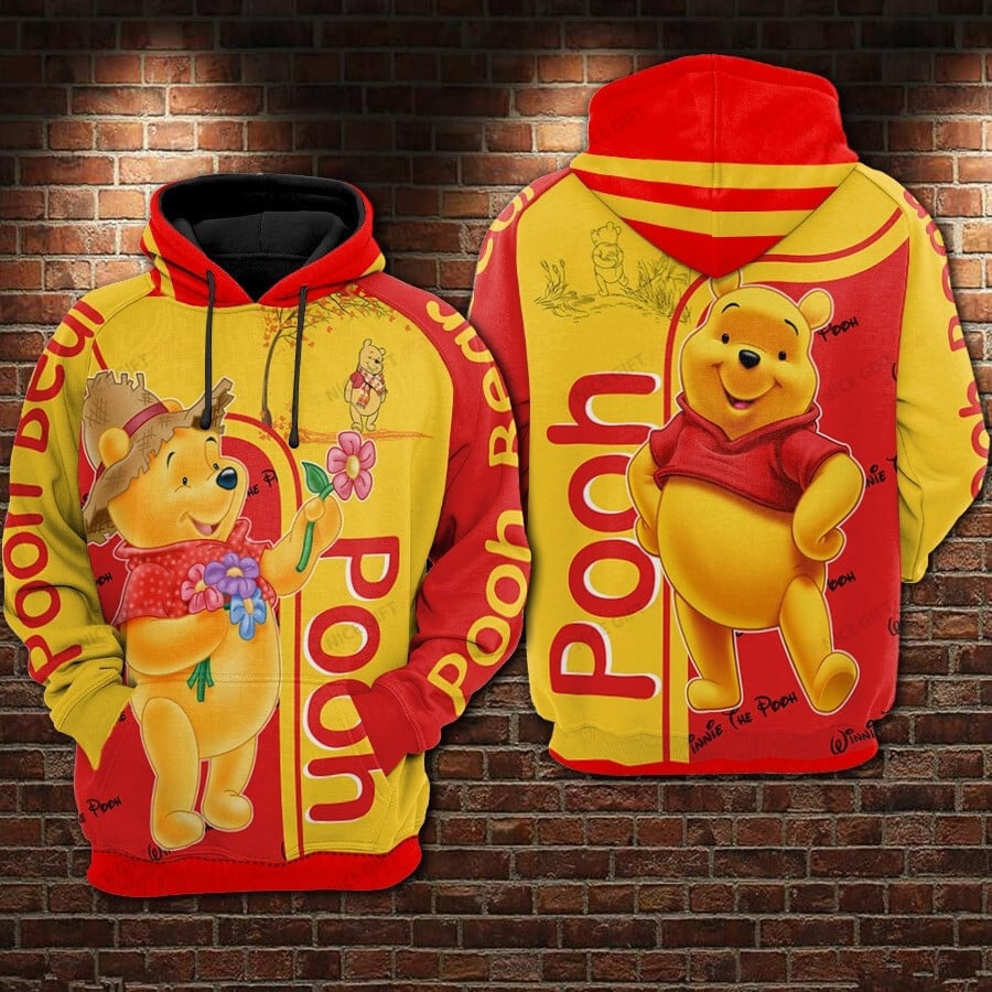 Winnie The Pooh Hoodie 3D 3HO-T2B0