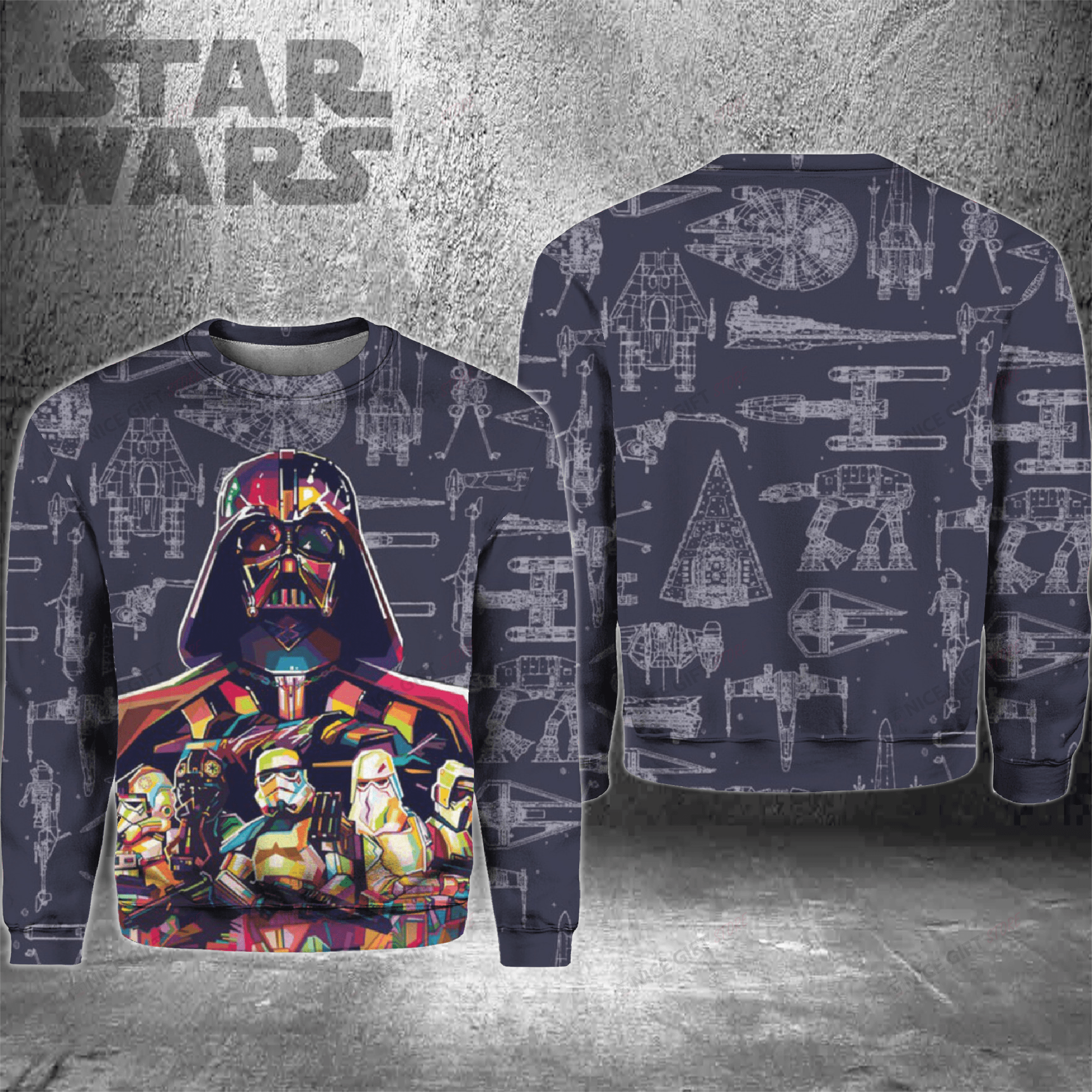 Star Wars Crewneck Sweatshirt 3CS-V0R9