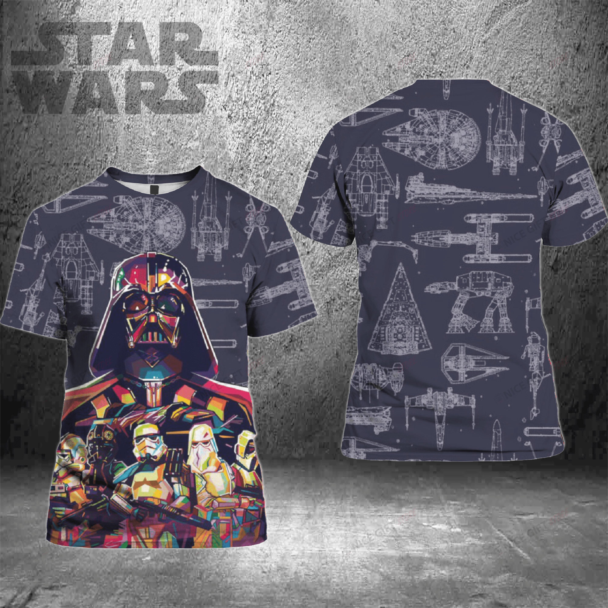 Star Wars 3D T-shirt 3TS-B1S9