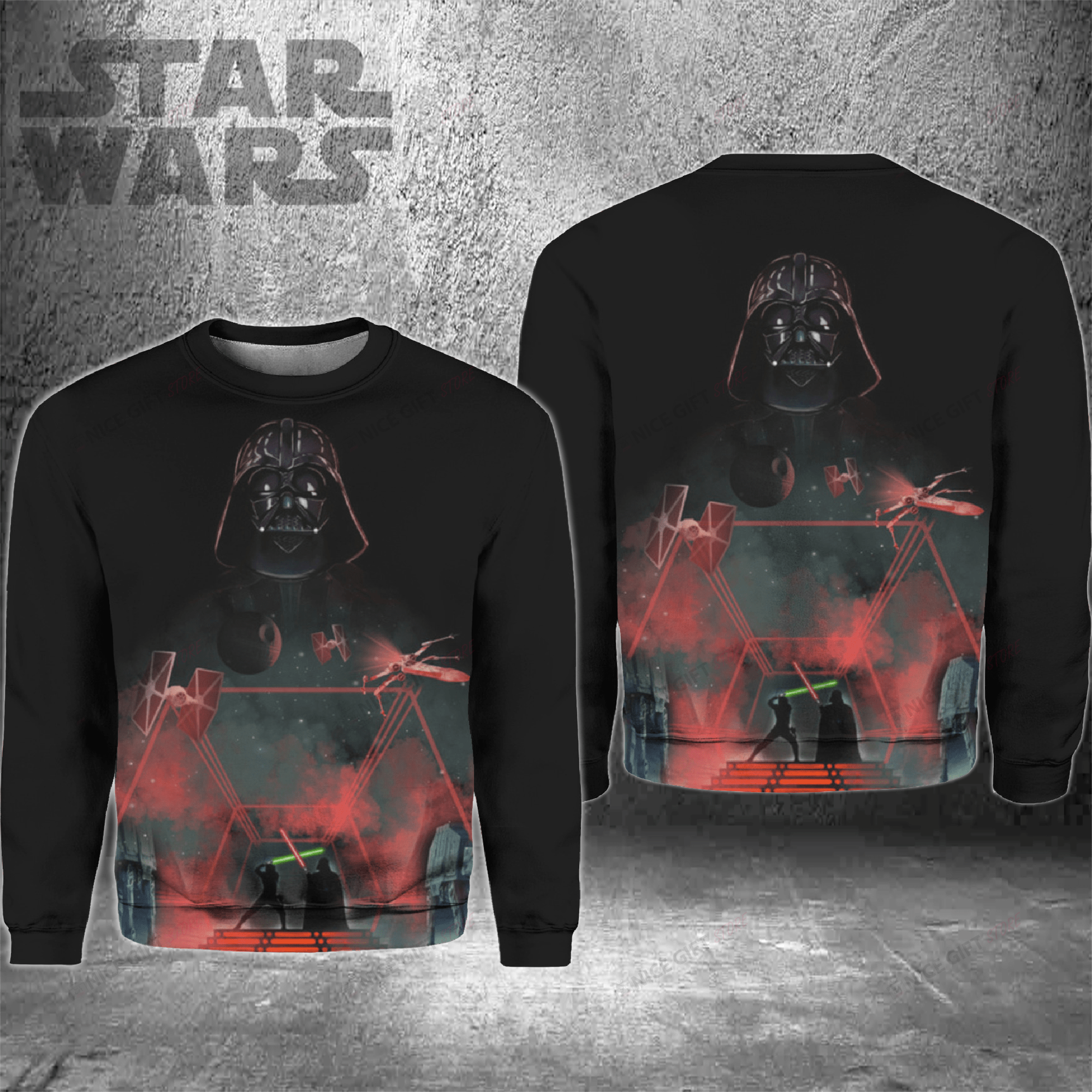 Star Wars Darth Vader Crewneck Sweatshirt 3CS-L9G8