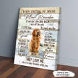 When Visiting My House Please Remember Dog Vertical Canvas Poster Framed Print Personalized Dog Memorial Gift For Dog Lovers