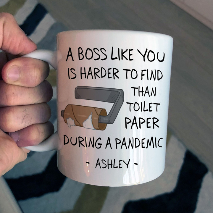A Boss Like You Is Harder To Find Than Toilet Paper Mug Personalized Gift For Boss