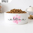 Personalized Dog Bowls Custom Dog Bowls With Name Personalized Gifts For Dog Lovers