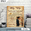 Custom Canvas Print In You I've Found The Love Of My Life Wedding Anniversary Gift For Husband And Wife
