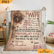 To My Wife Blanket If I Could Give You One Gift It Would Be The Ability To See Yourself Through My Eyes Personalized Gift For Wife