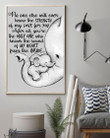 No One Else Will Ever Know The Strength Of My Love For You Vertical Canvas Poster Framed Print Elephants Personalized Gift For New Mom