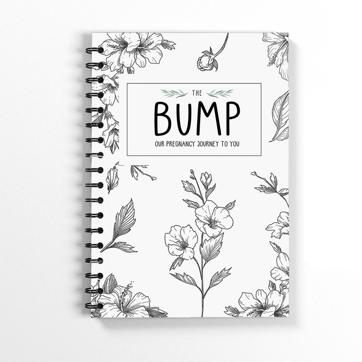 Personalized The Bump Pregnancy Journal Pregnancy Planner Pregnancy Gifts Pregnancy Announcement