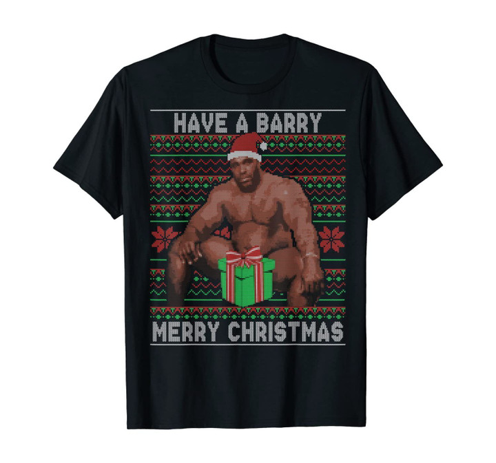Have a Barry Merry Christmas Meme Ugly Sweater T-Shirt
