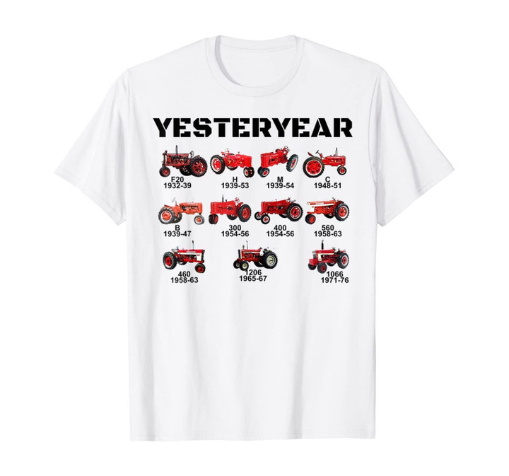 Vintage Red Tractor Yesteryear T-Shirt