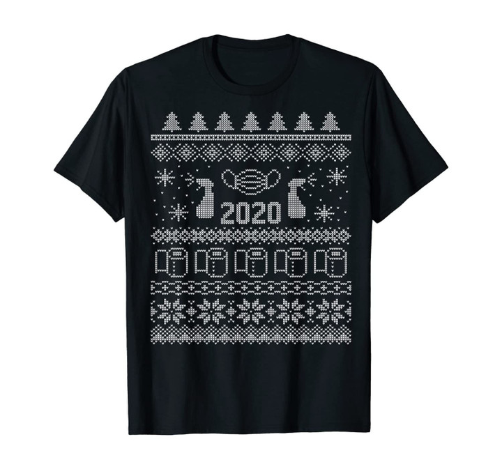 Ugly Christmas Sweater 2020 Toilet Paper Pandemic T-Shirt