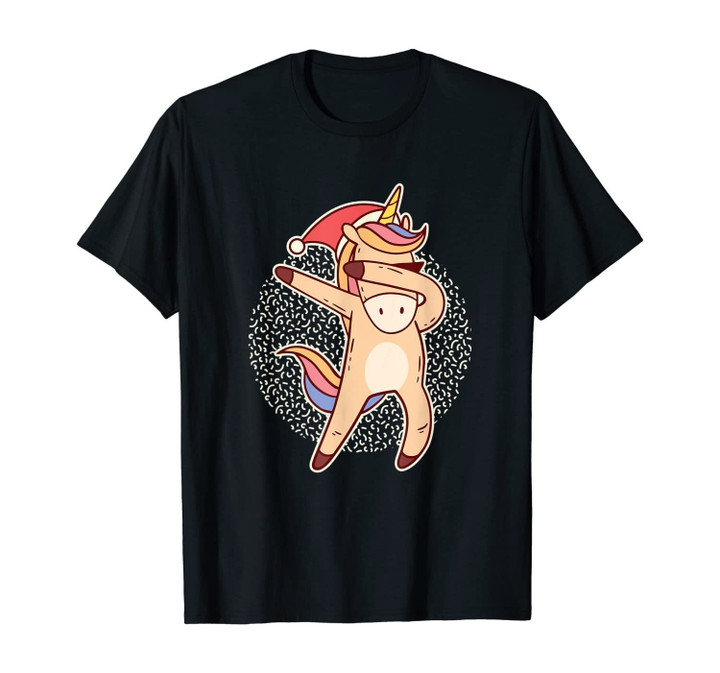 Christmas unicorn for girls kids funny 2020 gift teen pajama T-Shirt