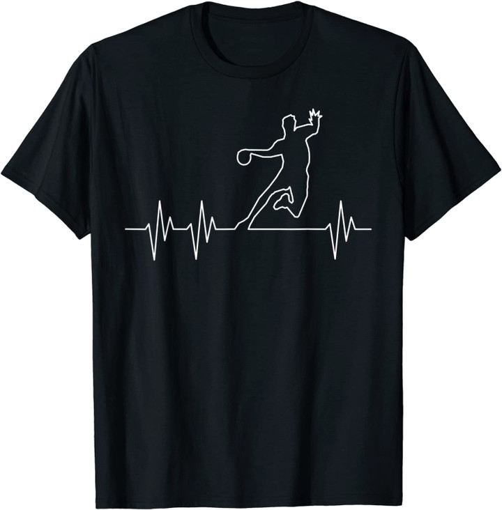 Électro Cardiogramme Handball T-Shirt