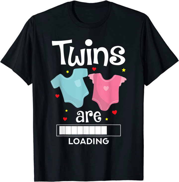 Twins Are Loading Mama obtient des jumeaux Chargement de T-Shirt