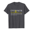 Mens Cycopath T-Shirt Mountain Bike Funny MTB Biker Biking Gift