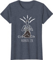 Femme Maman Zen Yoga Inde Mère Fête Des Mères Femme Cadeau T-Shirt