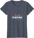 Femme Fière D'Etre Maman Mère Fête Des Mères Femme Cadeau T-Shirt