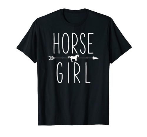 Horse Girl T Shirt Women I Love My Horses Riding Gifts Tees