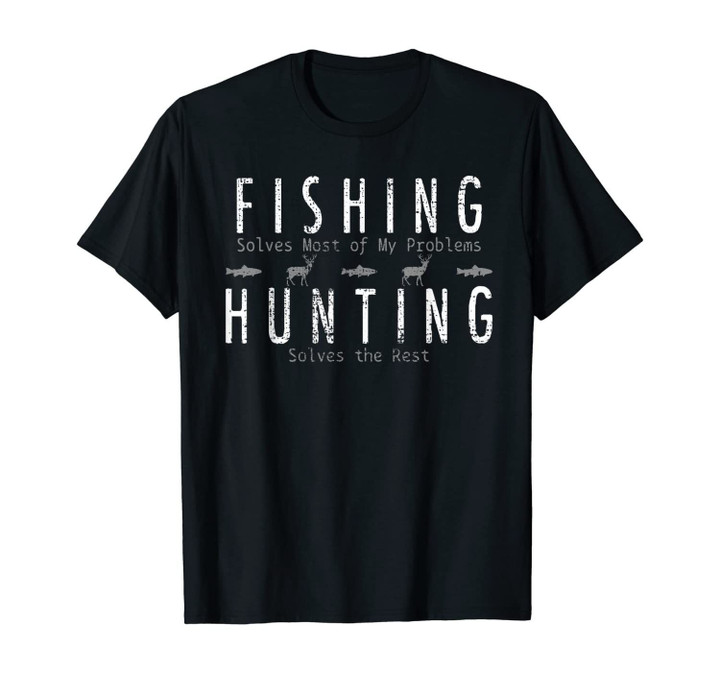 Fishing Hunting Gift Hunt T-Shirt
